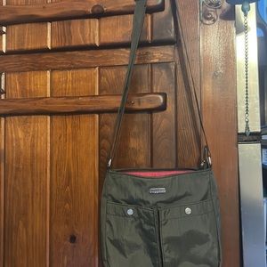 Gray Baggallini Cross Body Messenger Bag